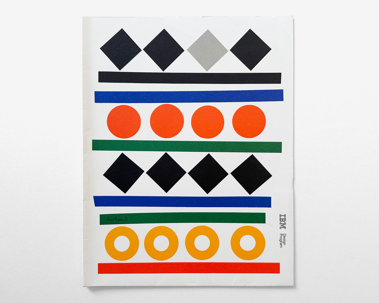 IBM Design Program, Seminar Folder [Design by Paul Rand]