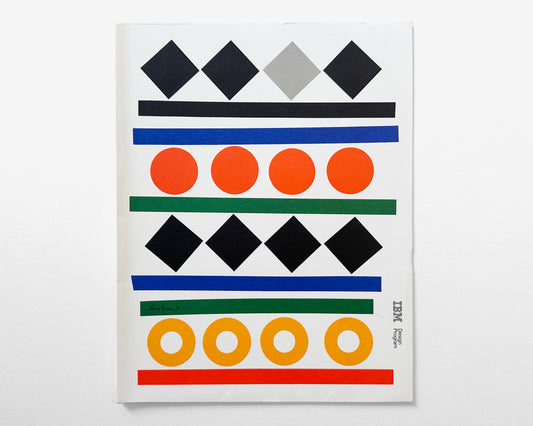 IBM Design Program, Seminar Folder [Design by Paul Rand]