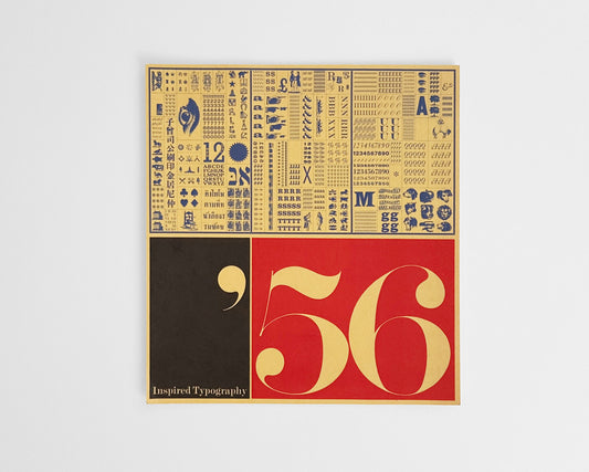 Inspired Typography ’56 : Exhibition Announcement and Call for Entries [Herb Lubalin]