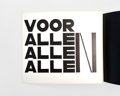 Van twee kwadraten / About two squares by El Lissitzky, 1922 [Dutch Facsimile]