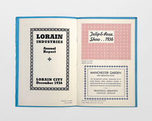 (2) Ludlow Ornament Specimens, Ludlow Typograph Company, Chicago, c. 1929/1935