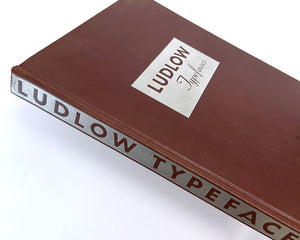 Ludlow Typefaces, Specimen Book (No. D, Copy 2049), Chicago, c. 1940-53