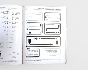 Ludlow Typefaces, Specimen Book (No. D, Copy 2049), Chicago, c. 1940-53