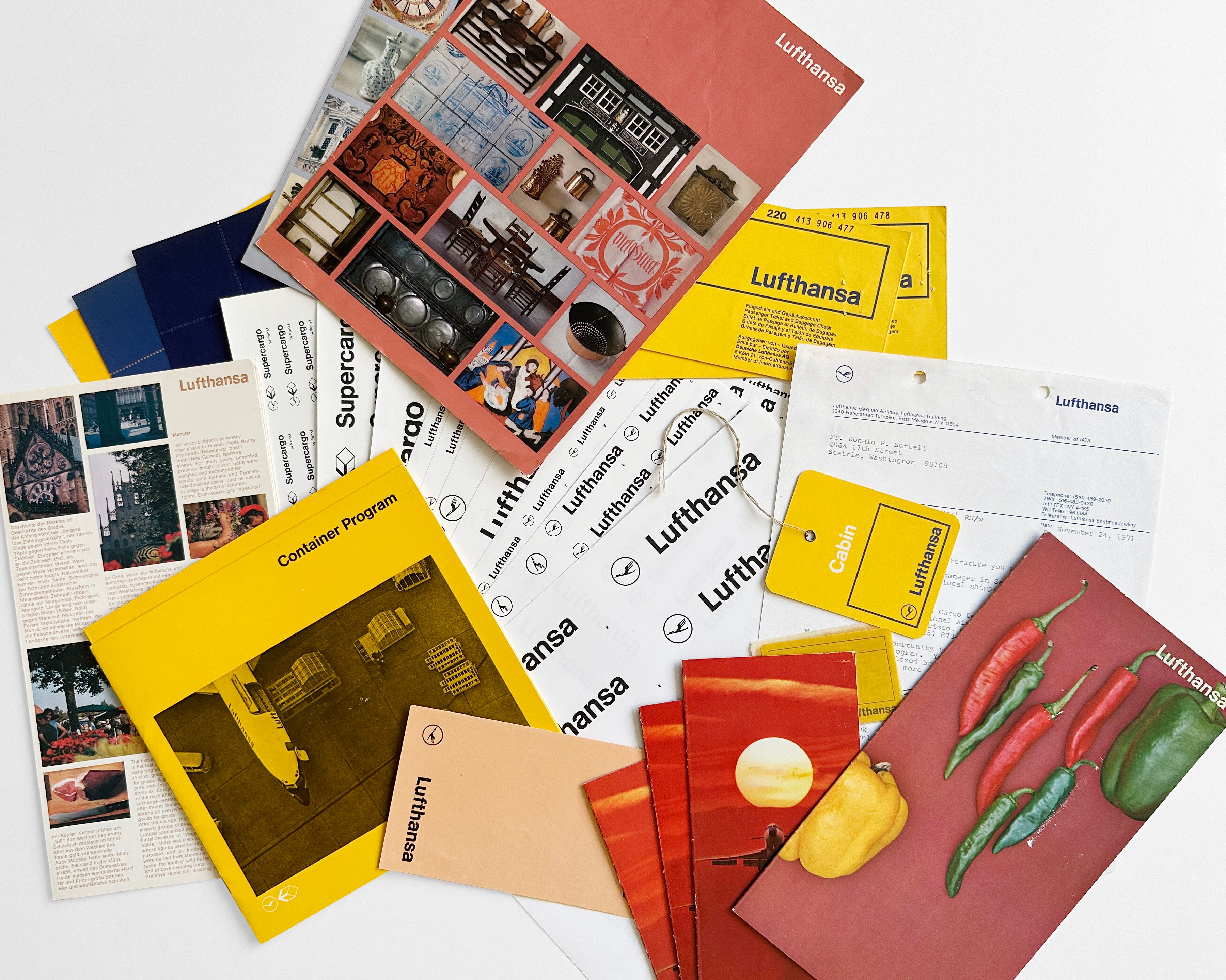 Lufthansa Collection: Corporate Identification [Otl Aicher, c