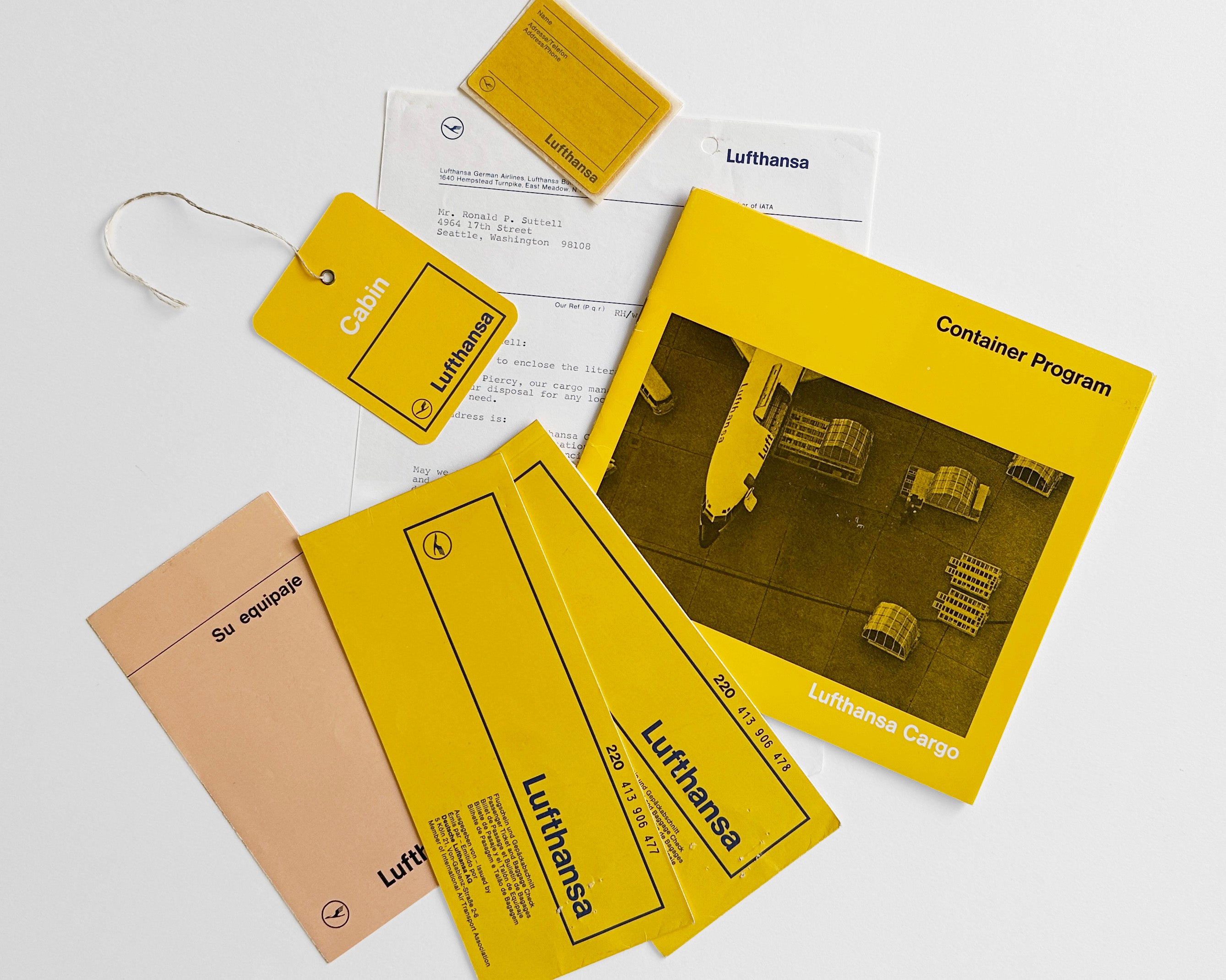 Lufthansa Collection: Corporate Identification [Otl Aicher, c