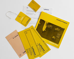 Lufthansa Collection: Corporate Identification [Otl Aicher, c. 1970s]