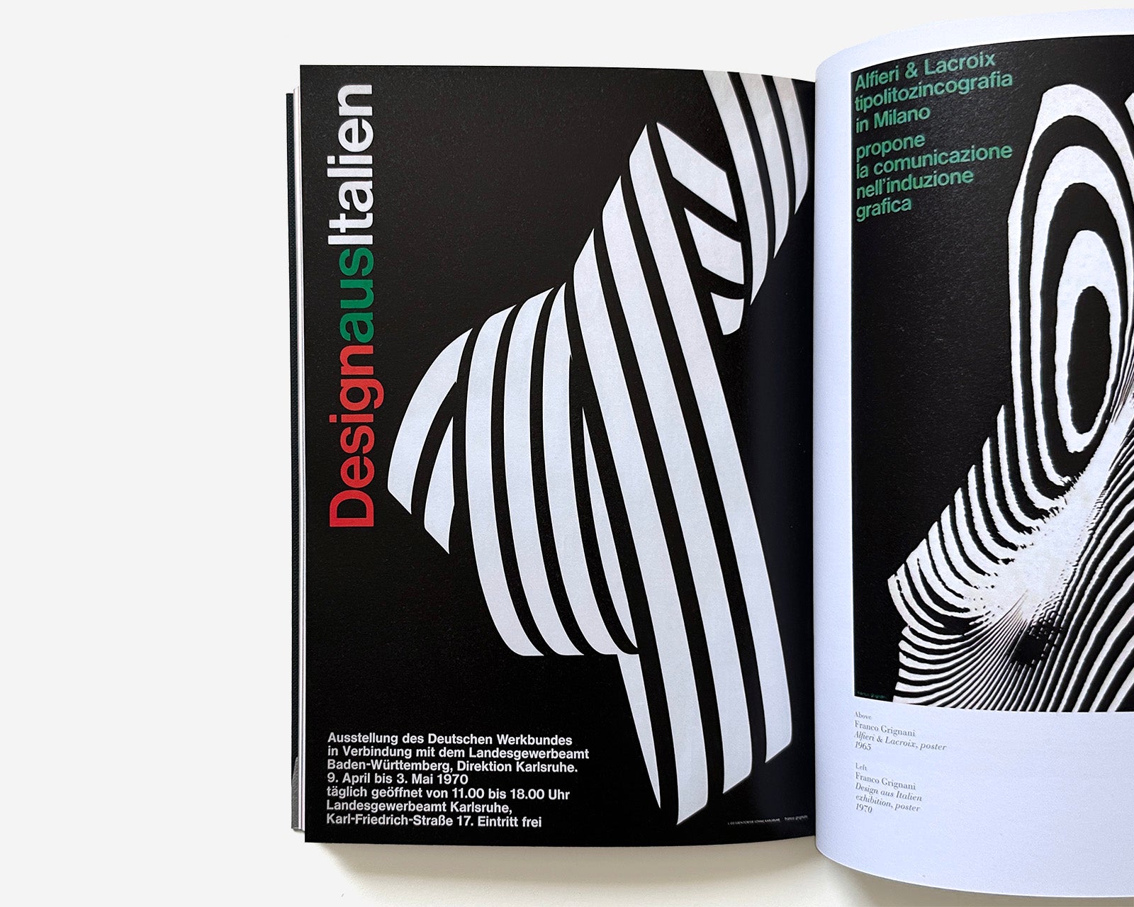 Made In Italy, 2024 by Fedrigoni Papers, Monotype, and AIAP [Post-War Italian Graphic Design]