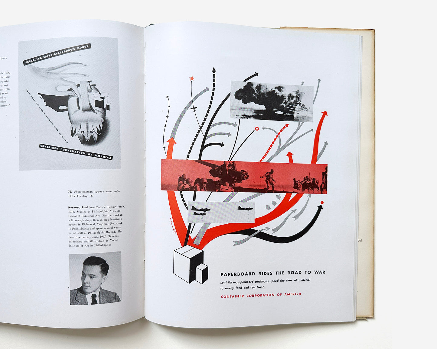 Modern Art in Advertising: Designs for Container Corporation of America, 1946 [Egbert Jacobson, Paul Rand]