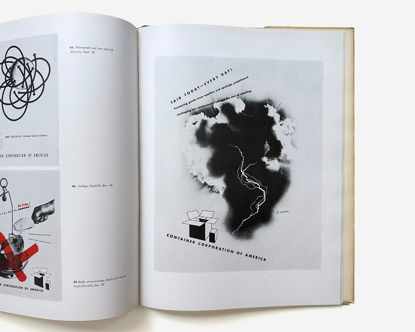 Modern Art in Advertising: Designs for Container Corporation of America, 1946 [Egbert Jacobson, Paul Rand]