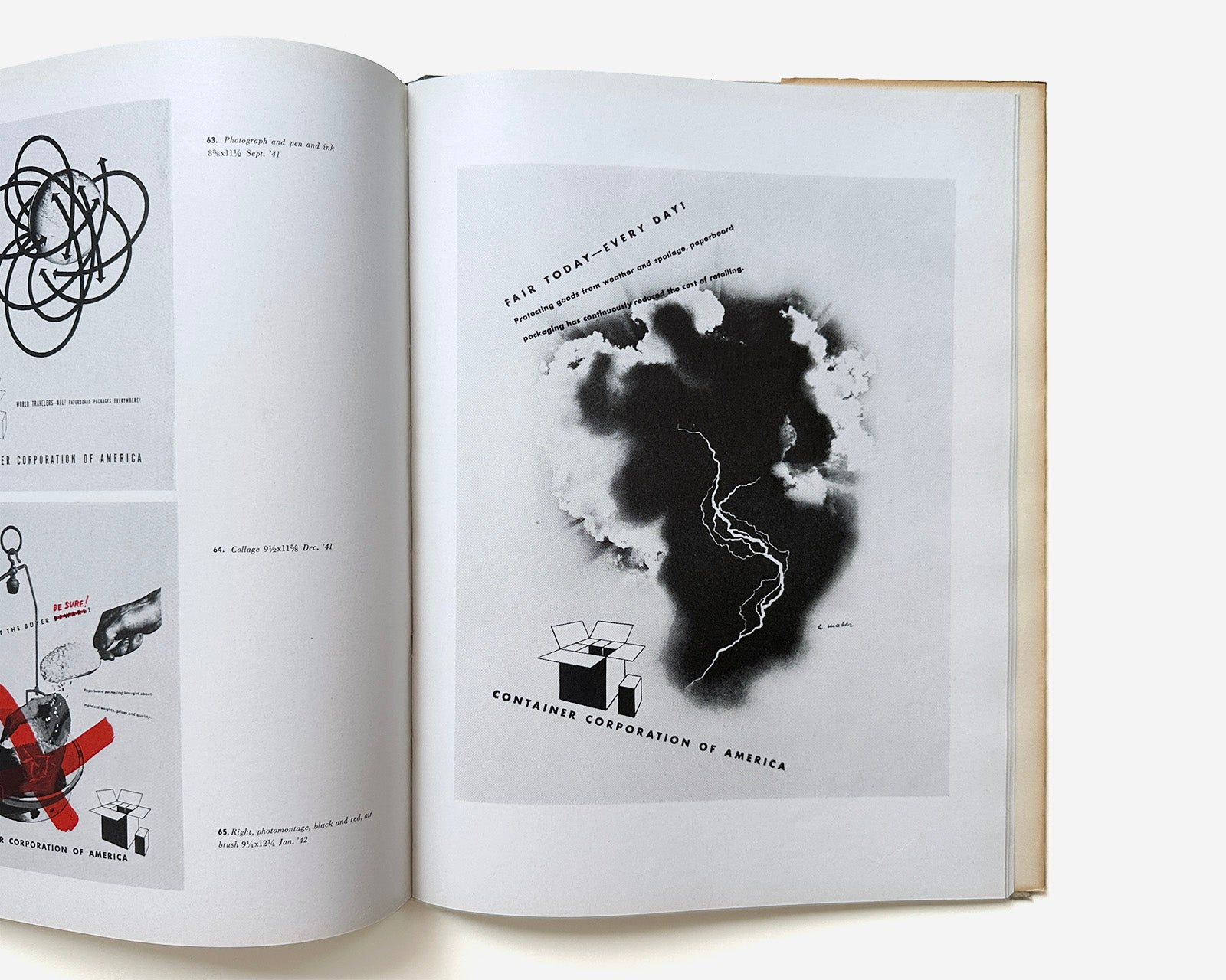 Modern Art in Advertising: Designs for Container Corporation of America, 1946 [Egbert Jacobson, Paul Rand]
