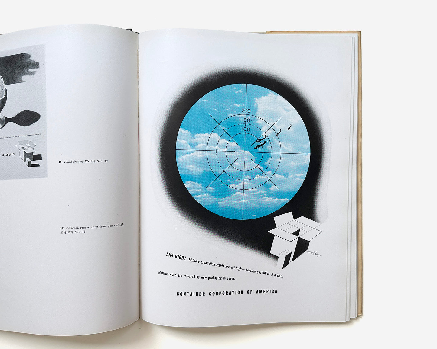 Modern Art in Advertising: Designs for Container Corporation of America, 1946 [Egbert Jacobson, Paul Rand]