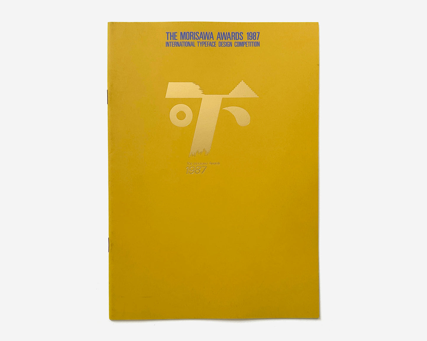 (3) Morisawa Awards, International Typeface Design Competition Booklets [1984, 1987, 1990]