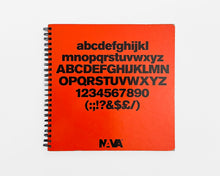 Load image into Gallery viewer, NAVA Character Sample Book for Photocomposition [Design Vignelli Associates, NYC]
