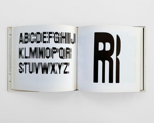New Alphabets A to Z, 1974 [Herbert Spencer and Colin Forbes]