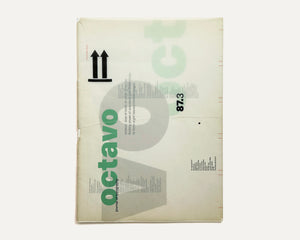 Octavo 87.3, International Journal of Typography, Winter 1987
