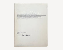 Load image into Gallery viewer, The Printing Salesman’s Herald Book 35: Special Issue on Paul Rand, 1975 [Champion Papers]

