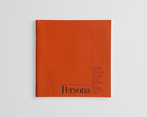Persona, Exhibition of Graphic Design in Tokyo, 1965 [Ikko Tanaka]
