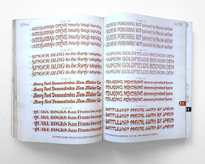 Alphabet Thesaurus, Volume 2 Photo-Lettering, Inc., 1965 by Edward Rondthaler [Design by Edward Benguiat]