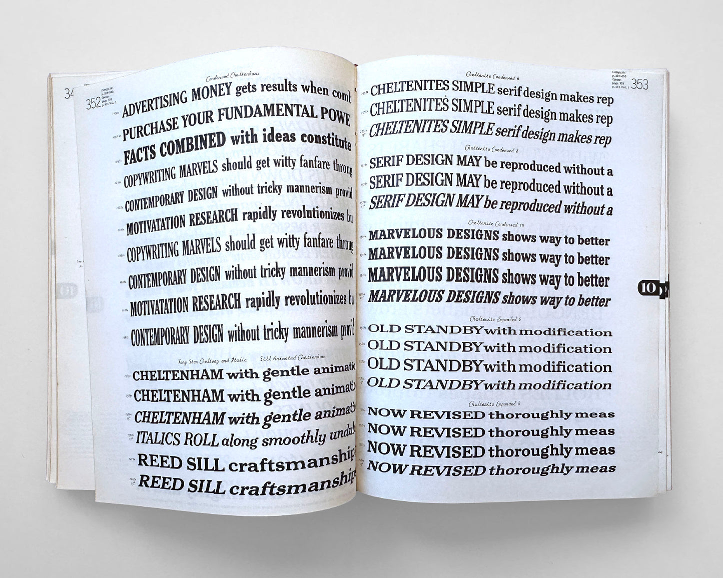 Alphabet Thesaurus, Volume 2 Photo-Lettering, Inc., 1965 by Edward Rondthaler [Design by Edward Benguiat]