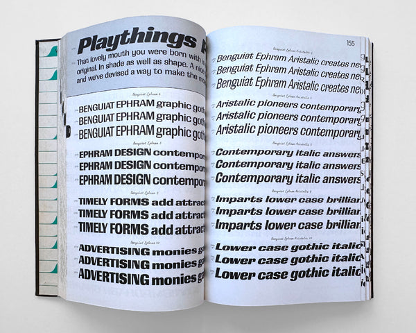 Alphabet Thesaurus, Volume 3 Photo-Lettering, Inc., 1971 by Edward Ron ...