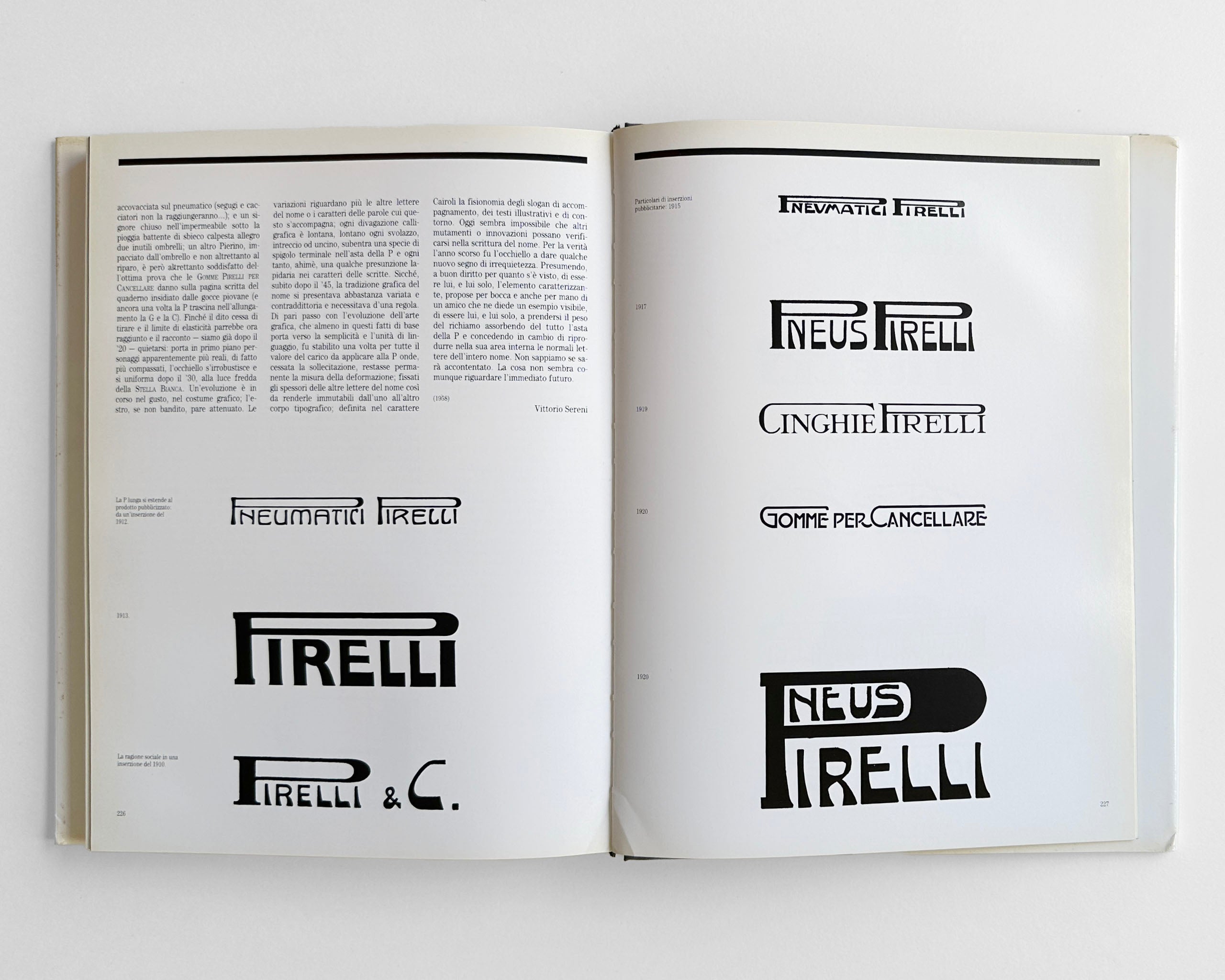 comunicazione visiva Pirelli　ピレリ　広告 デザイン 1872-1972: 100 Years of Pirelli Visual Communication [Bob Noorda