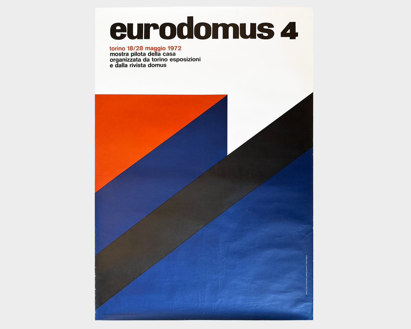 Poster : Eurodomus 4 — International Fair for Good Modern Design [Giulio Confalonieri]