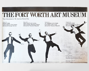 Poster: The Fort Worth Art Museum: That's Entertainment ... 1976 [Massimo Vignelli]