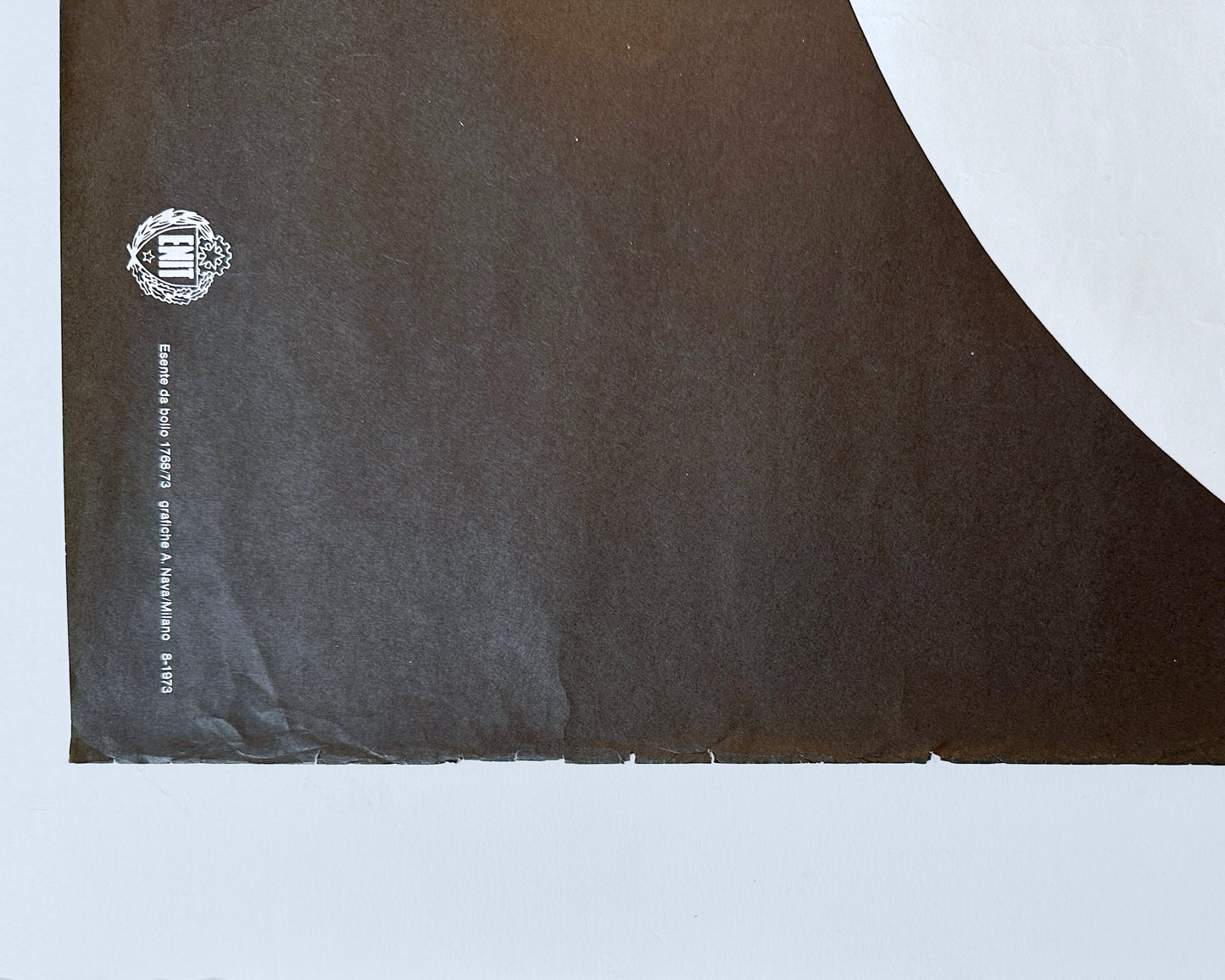 Poster: XV Triennale di Milano, 1973 [Giulio Confalonieri]