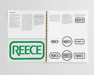 REECE Corporate Identification Manual [Graphics Standards, 1970s]