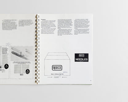 REECE Corporate Identification Manual [Graphics Standards, 1970s]