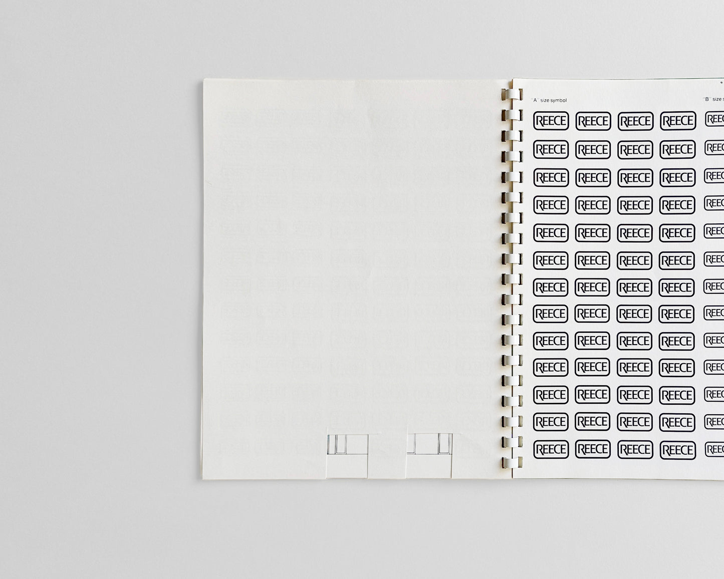REECE Corporate Identification Manual [Graphics Standards, 1970s]