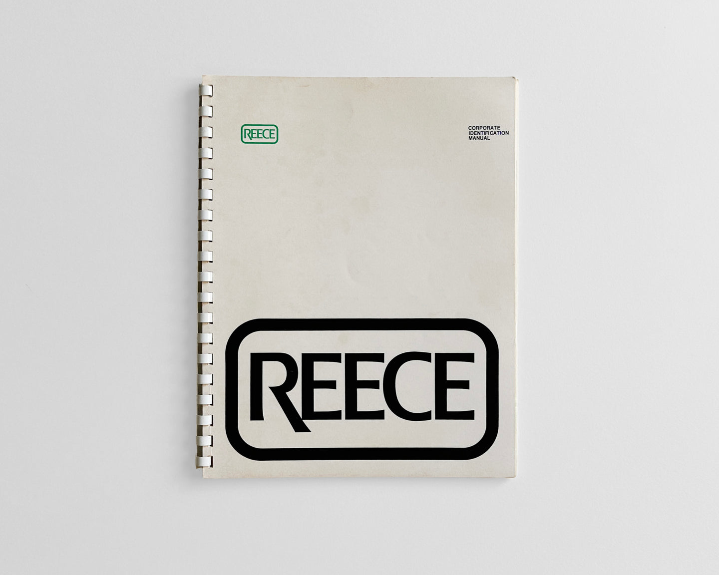 REECE Corporate Identification Manual [Graphics Standards, 1970s]