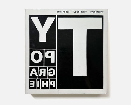 Typography: A Manual of Design, 1st ed., 1967 by Emil Ruder