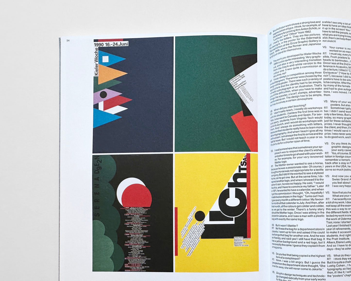 Swiss Grand Award for Design, 2018 [Rosmarie Tissi Graphic Design]