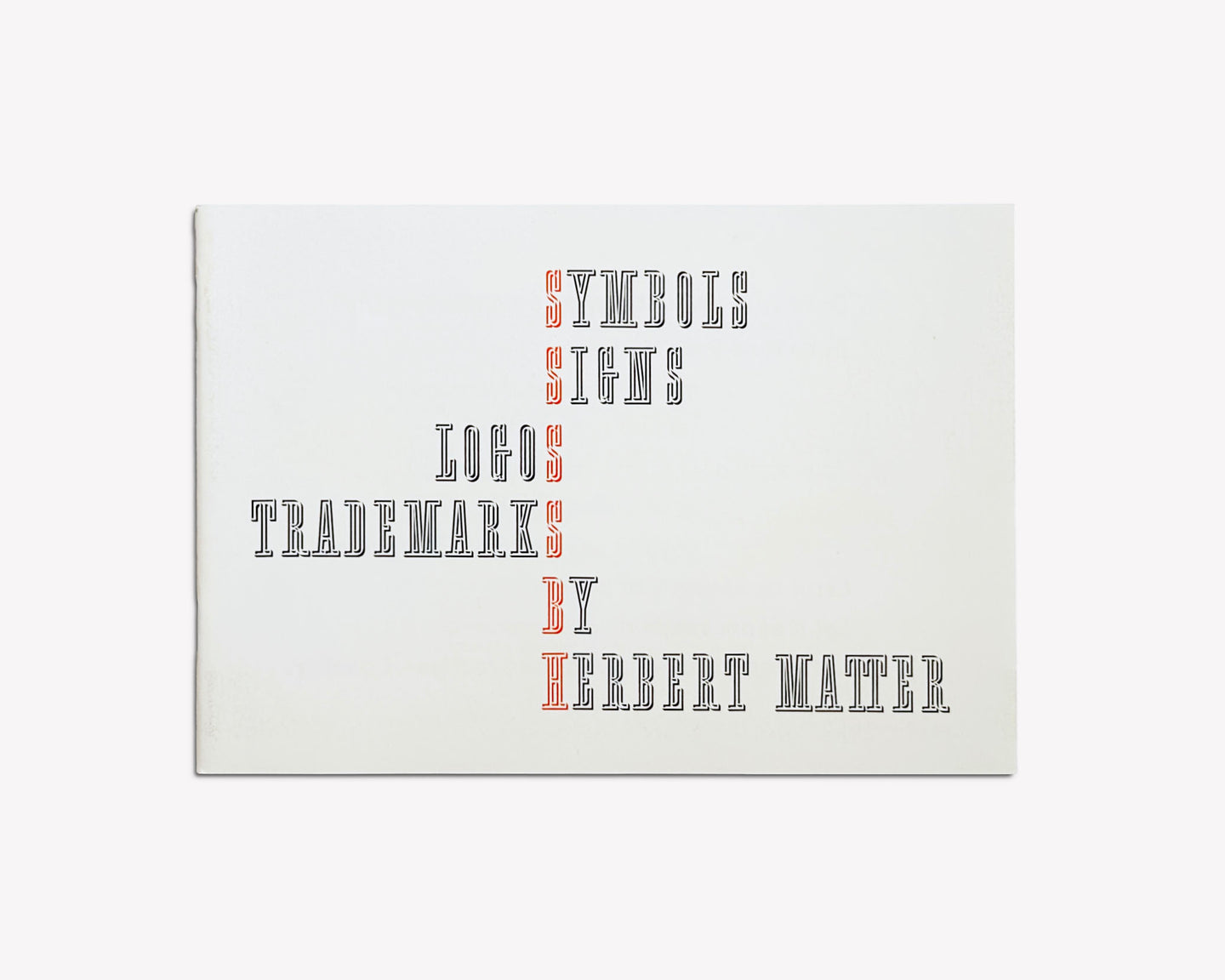 Symbols Signs Logos Trademarks by Herbert Matter, 1977