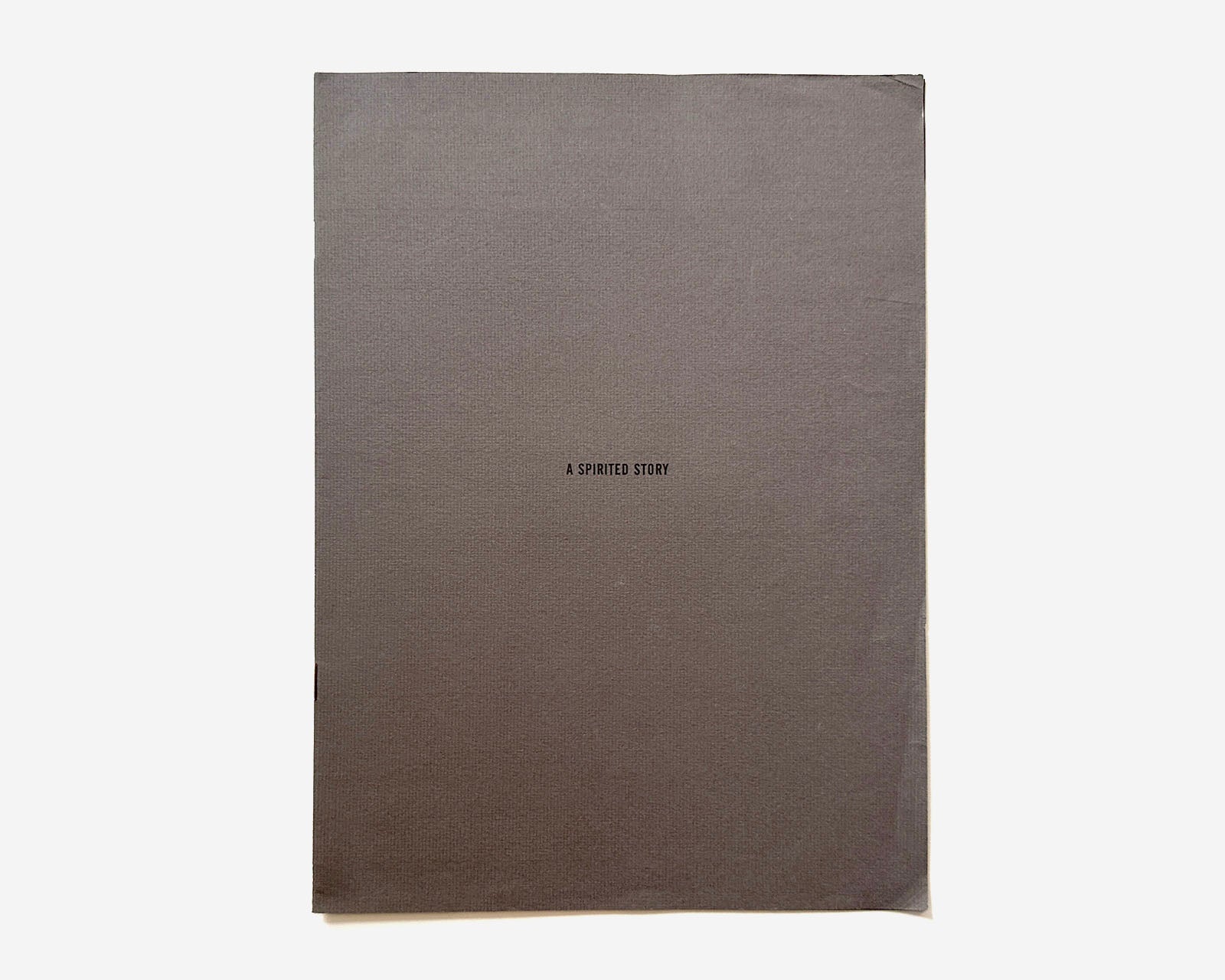 A Spirited Story, Promotional Booklet, Time Weekly Newsmagazine, 1962 [Sheldon Cotler, New York City]