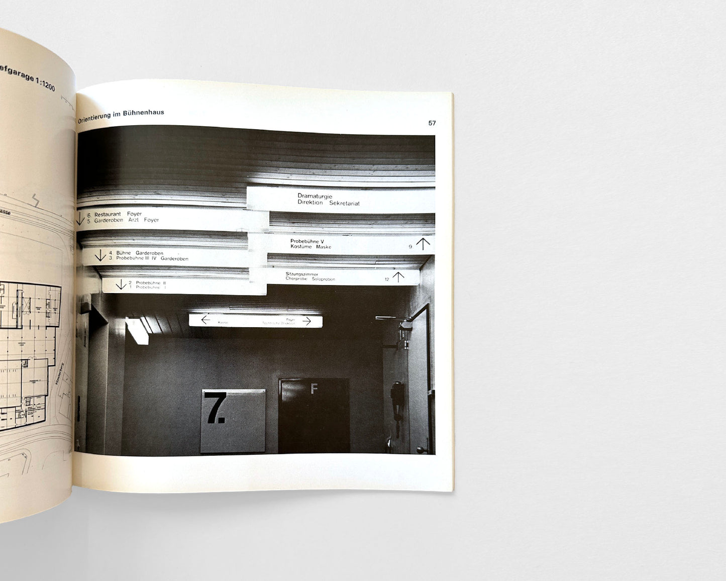 Stadttheater Basel Commemorative Architecture Catalog, 1977 [Armin Hofmann]