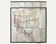 Load image into Gallery viewer, 1972 (2) New York Subway Guide, NYC Transit Authority [Design: Massimo Vignelli]
