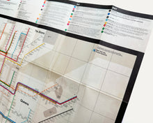 Load image into Gallery viewer, 1972 (2) New York Subway Guide, NYC Transit Authority [Design: Massimo Vignelli]
