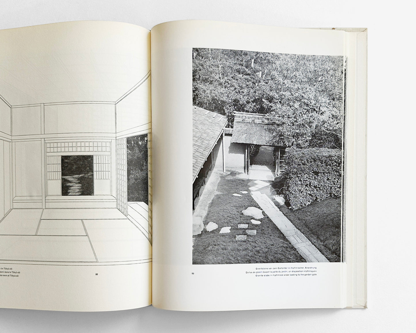 Tempel und Teehaus in Japan by Werner Blaser (Richard Paul Lohse, Armin Hofmann]