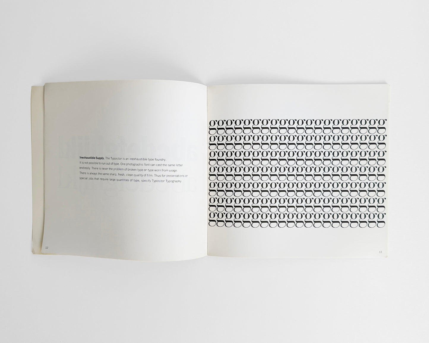 (2) Typositor Typography / A New Typography Booklets, 1965/1969 [Aaron Burns]