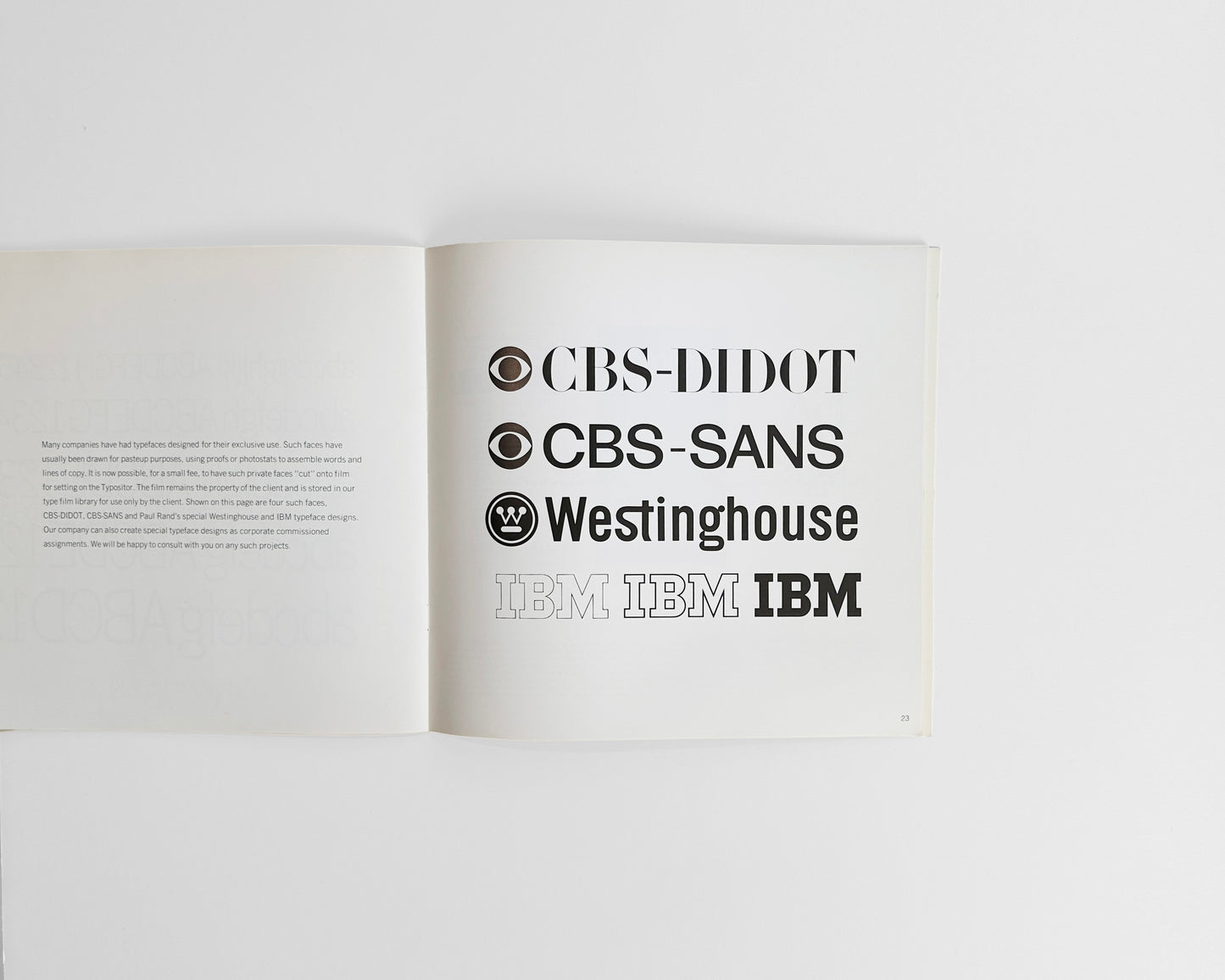(2) Typositor Typography / A New Typography Booklets, 1965/1969 [Aaron Burns]