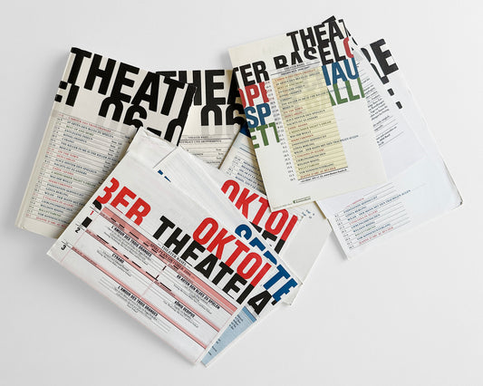 Theater Basel 06-07 : Book and Ephemera Collection [Müller + Hess]