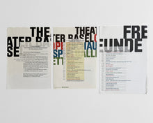 Load image into Gallery viewer, Theater Basel 06-07 : Book and Ephemera Collection [Müller + Hess]
