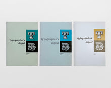 Load image into Gallery viewer, Collection of (7) Issues of Typographer’s Digest, 1959-1961, Alexander S. Lawson
