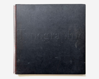 Typographie by Walter Bangerter & Walter Marti, 1948 [post–WWII Swiss Typography]