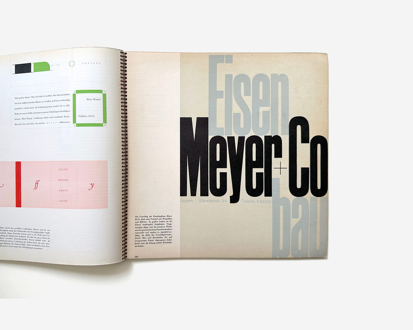 Typographie by Walter Bangerter & Walter Marti, 1948 [post–WWII Swiss Typography]