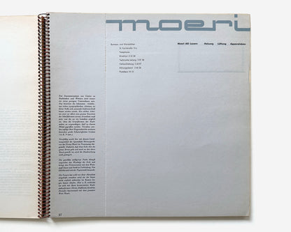 Typographie by Walter Bangerter & Walter Marti, 1948 [post–WWII Swiss Typography]