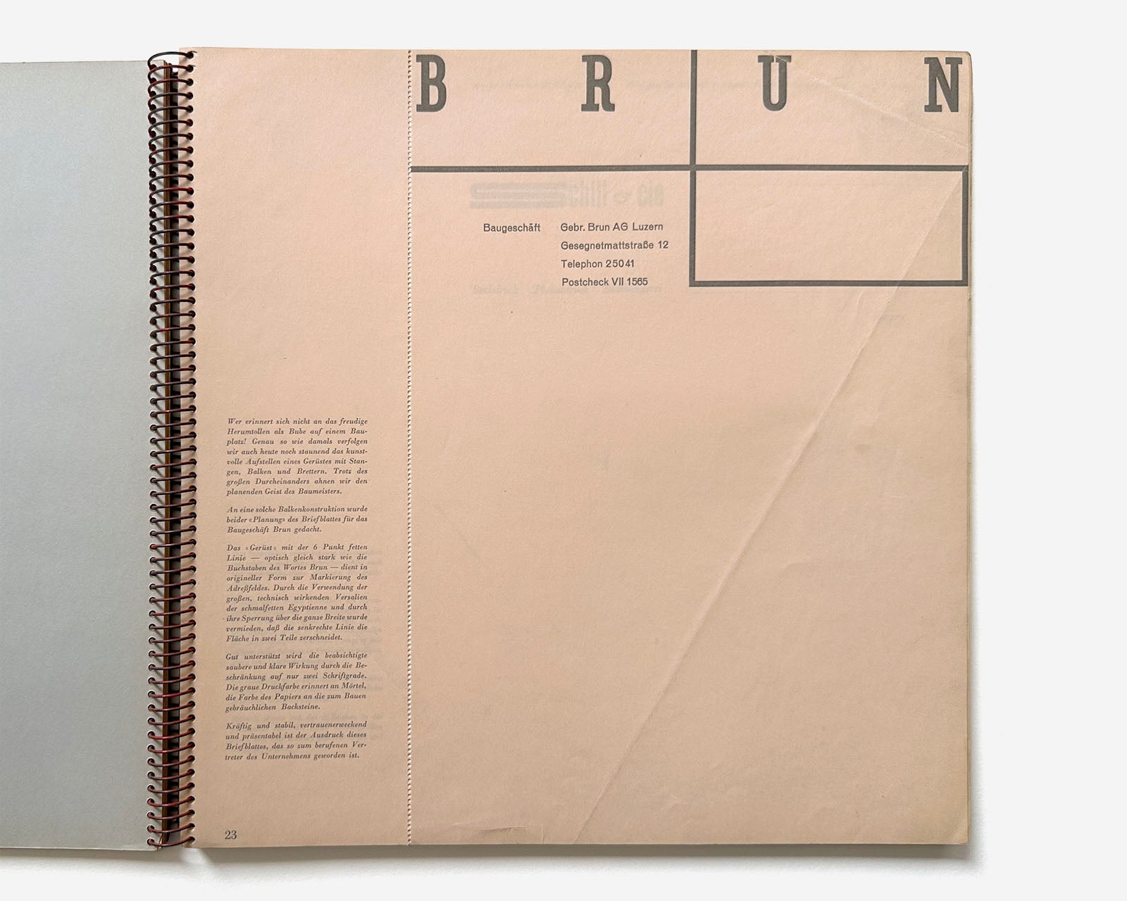 Typographie by Walter Bangerter & Walter Marti, 1948 [post–WWII Swiss Typography]