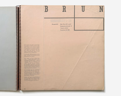 Typographie by Walter Bangerter & Walter Marti, 1948 [post–WWII Swiss Typography]